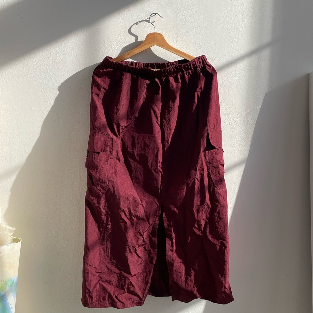 90s / Y2K Athletic Midi Skirt